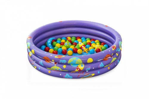 2in1 BESTWAY aufblasbarer Pool, 2+, 102x25cm - Gemustert 