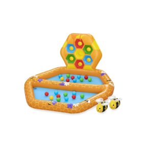   Bees BESTWAY aufblasbares Kinderbecken, 12m+, 127x119x61 - Gemustert