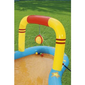   Lil Champ Play Center BESTWAY, aufblasbarer Spielplatz, 2+, 435x213x117 - Farbe