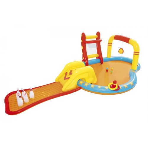 Lil Champ Play Center BESTWAY, aufblasbarer Spielplatz, 2+, 435x213x117 - Farbe