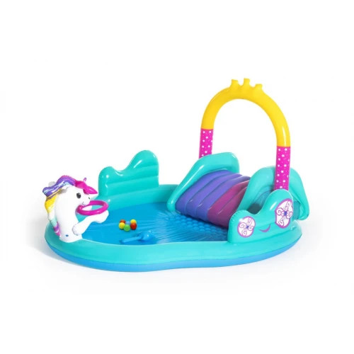 Magical Unicorn BESTWAY, Spielplatz, Pool, 2+, 274x198x137cm - Farbe