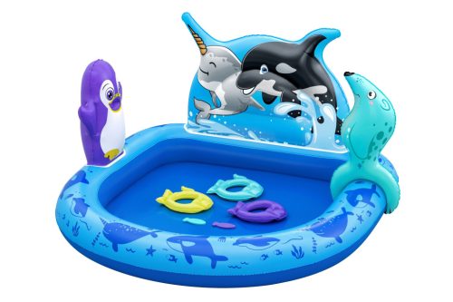 Sea Expedition BESTWAY, aufblasbarer Spielplatz, Planschbecken, 2+, 134x131x73cm