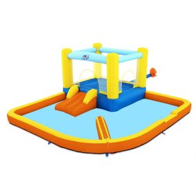   Aquapark BESTWAY aufblasbarer Spielplatz, Pool, 3-8 Jahre, 365x340x152cm - Farbe