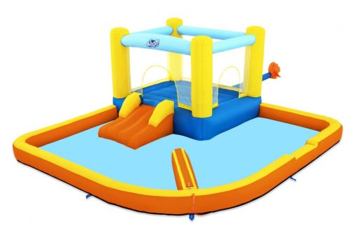 Aquapark BESTWAY aufblasbarer Spielplatz, Pool, 3-8 Jahre, 365x340x152cm - Farbe