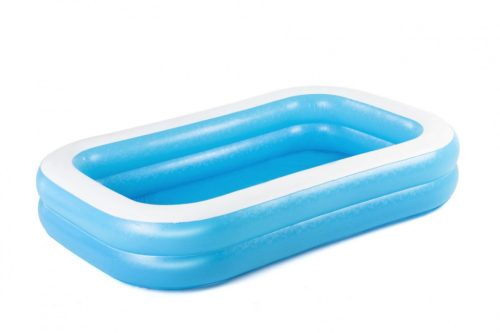 2 Ringe BESTWAY aufblasbarer Pool, 6+, 262x175x51cm - Blau