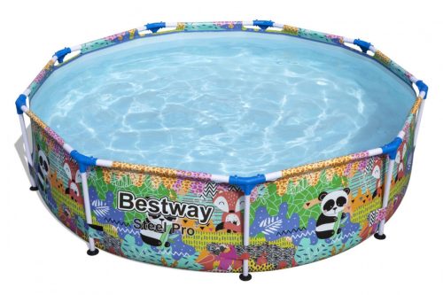 Steel Pro Frame BESTWAY Rahmenpool für Kinder, 274x66cm - Muster 