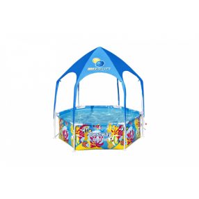   Splash-In-Shade BESTWAY Pool mit Rahmen für Kinder, 183x51cm - Muster 