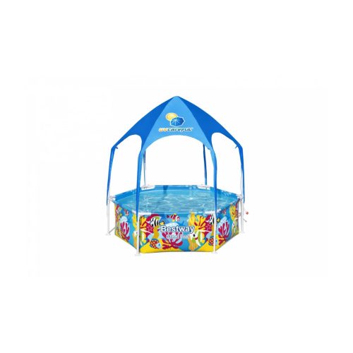 Splash-In-Shade BESTWAY Pool mit Rahmen für Kinder, 183x51cm - Muster 