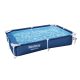 SplashJr Steel Pro BESTWAY Pool, 221x150x43 . blau 