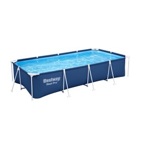 Family Steel Pro Frame BESTWAY Pool, 400x211x81 - Blau 