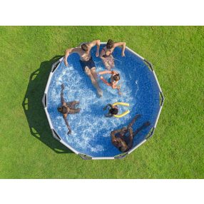   Basen Stelażowy Steel Pro MAX 305x76 Okrągły 10FT BESTWAY TRITECH FrameLink