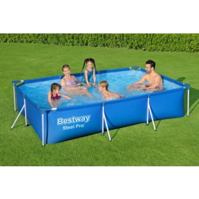   Basen Stelażowy Deluxe Steel Pro 3w1 BESTWAY 300x201x66cm + Pompa + Filtr