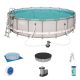 Basen Stelażowy 18FT 549x132 cm POWERSteel 6w1 BESTWAY