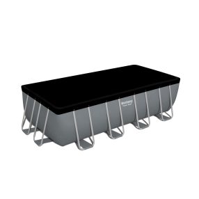   Basen stelażowy Power Steel 488x244x122 16x8FT BESTWAY 6w1 + Pompa piaskowa