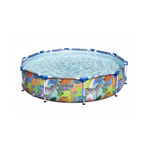 Steel Pro Frame BESTWAY Rahmenpool für Kinder, 305x66cm - Muster 