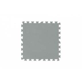   Piankowa Mata pod basen ogrodowy Szary 9 szt. 50x50cm BESTWAY