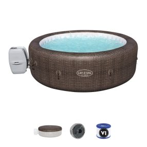   St. Moritz Lay-Z-Spa AirJet Jacuzzi Przydomowe BESTWAY 7-osobowe + Pompa + Filtr
