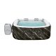 Hawaii Smart AirJet Lay-Z-Spa Dmuchane Jacuzzi BESTWAY 6-osobowe + Pompa + Taśma LED + 4 Poduszki