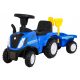 Traktor z przyczepą New Holland T7 Jeździk dla dzieci + Akcesoria + Dźwięki + LED