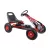 Pedálos Gokart Air Gyerekeknek 3+ Piros + Felfújható Kerekek + Állítható Ülés