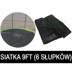 Siatka do Trampoliny 9FT Czarna