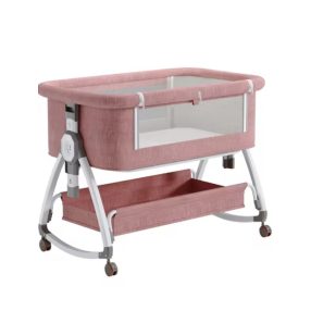 Ali 3in1 Babybett, Wiege, Babybucht – Rosa