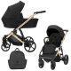 Kuner ARIZO Premium 2in1 Kinderwagen - Schwarz 