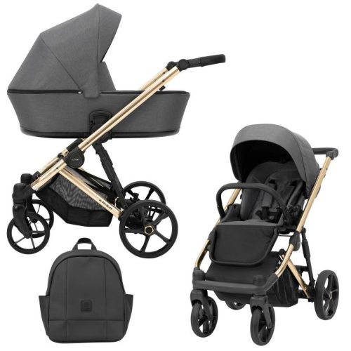 Kuner ARIZO Premium 2in1 Kinderwagen - Graphit