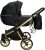 Sojan AZURRO 3in1 Multifunktionskinderwagen – Schwarz/Gold-Muster