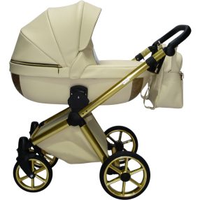 Sojan AZURRO 3in1 Multifunktionskinderwagen – Beige/Gold