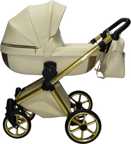 Sojan AZURRO 3in1 Multifunktionskinderwagen – Beige/Gold