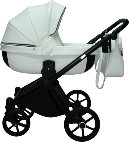 Sojan AZURRO 3in1 Multifunktionskinderwagen – Weiß/Schwarz