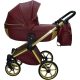 Sojan AZURRO 3in1 Multifunktionskinderwagen - Burgund/Gold