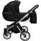 Sojan AZURRO 3in1 Multifunktionskinderwagen – Schwarz/Grau (Silberrad)