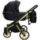 Sojan AZURRO 3in1 Multifunktionskinderwagen – Schwarz/Gold