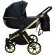 Sojan AZURRO 3in1 Multifunktionskinderwagen – Schwarz/Braun
