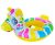 Tier-Babywagen mit Sitz - Regenbogen-Zebra