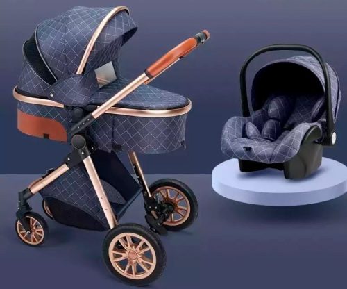 Bora Baby BELLISSIMA I. 3in1 Kinderwagen - Blau