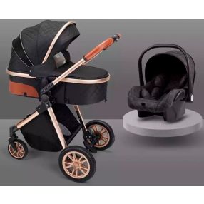 Bora Baby BELLISSIMA I. 3in1 Kinderwagen - Schwarz