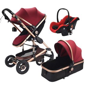 Bora Baby II 3in1 Kinderwagen - Rot