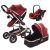 Bora Baby II 3in1 Kinderwagen - Rot