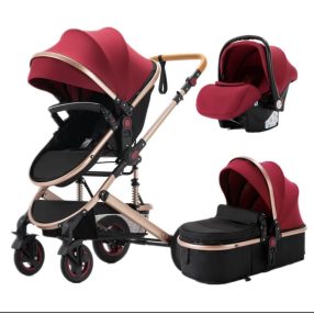 Bora Baby I. 3in1 Kinderwagen - rot