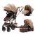 Bora Baby I. 3in1 Kinderwagen - Braun