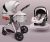 Bora Baby BELLISSIMA I. 3in1 Kinderwagen - Hellgrau
