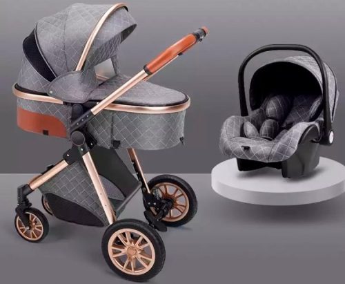 Bora Baby BELLISSIMA I. 3in1 Kinderwagen - Grau
