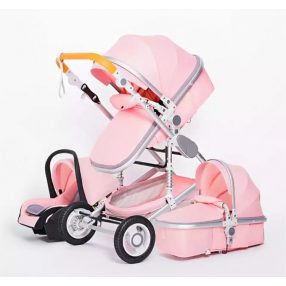 Bora Baby II 3in1 Kinderwagen - rosa