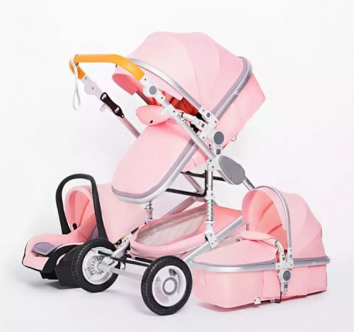 Bora Baby II 3in1 Kinderwagen - rosa
