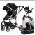 Bora Baby II 3in1 Kinderwagen - schwarz