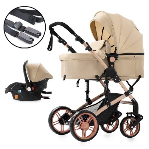 Bora baby MAGIC 3in1 Kinderwagen beige
