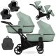 Kunert BRAV DUO 2 3in1 multifunktionaler Zwillingskinderwagen - Mint